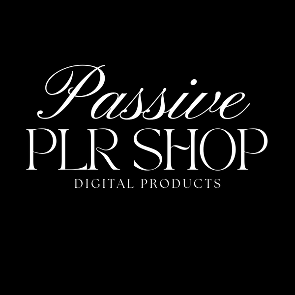 Passive PLR Shop